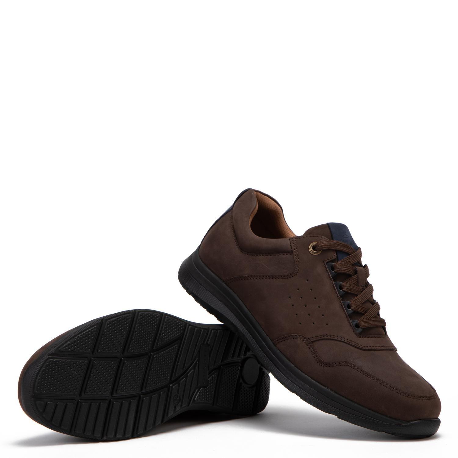 Zapato de cuero hombre Guante café Calcuta-3