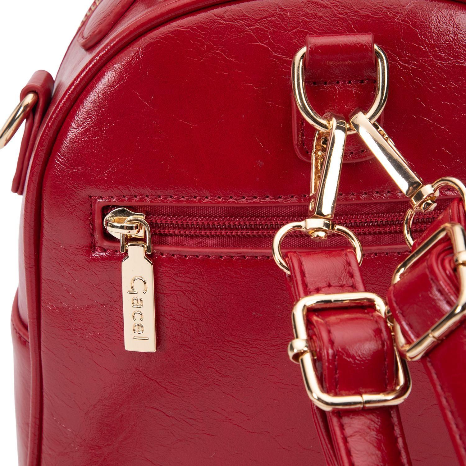 Mochila mujer Gacel rojo pequeña-8