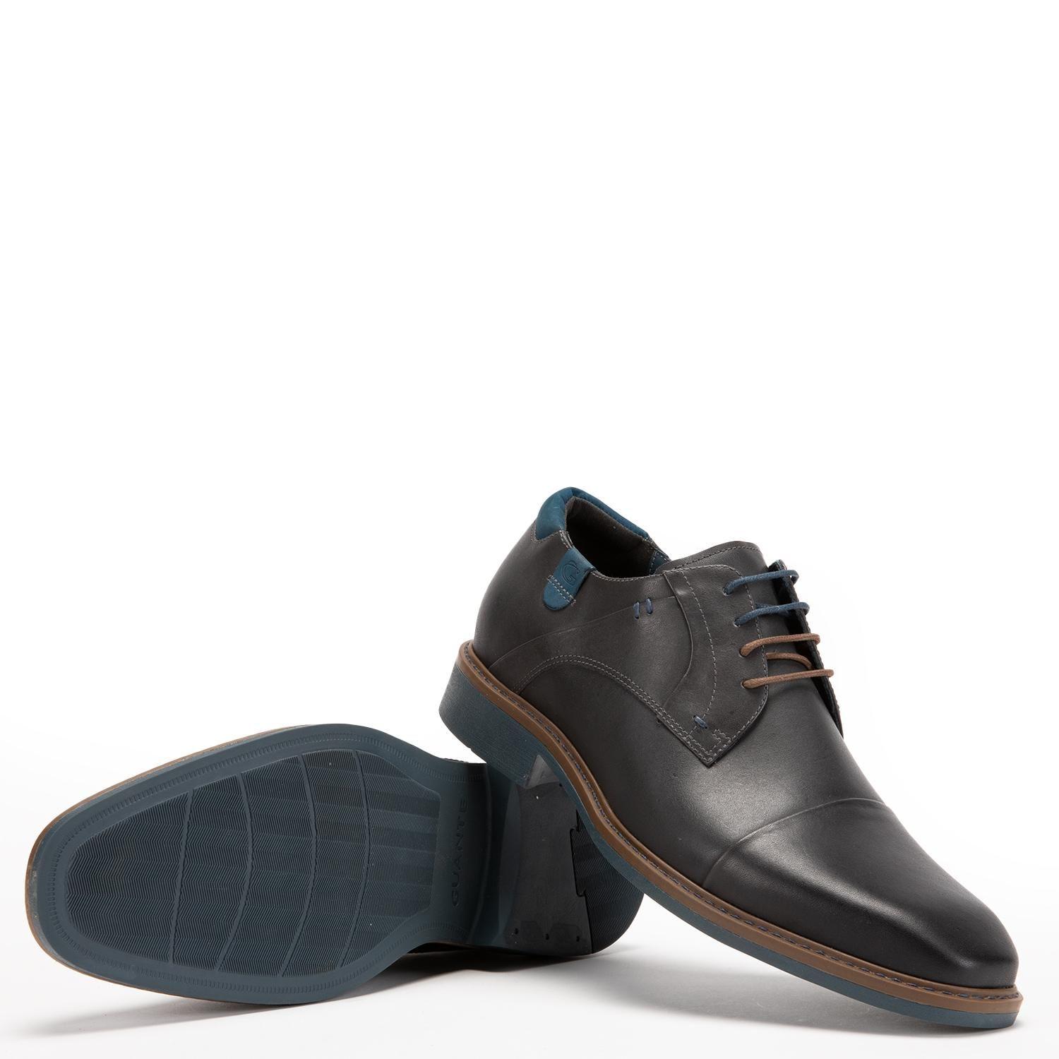 Zapato de cuero hombre Guante grafito Toronto-3