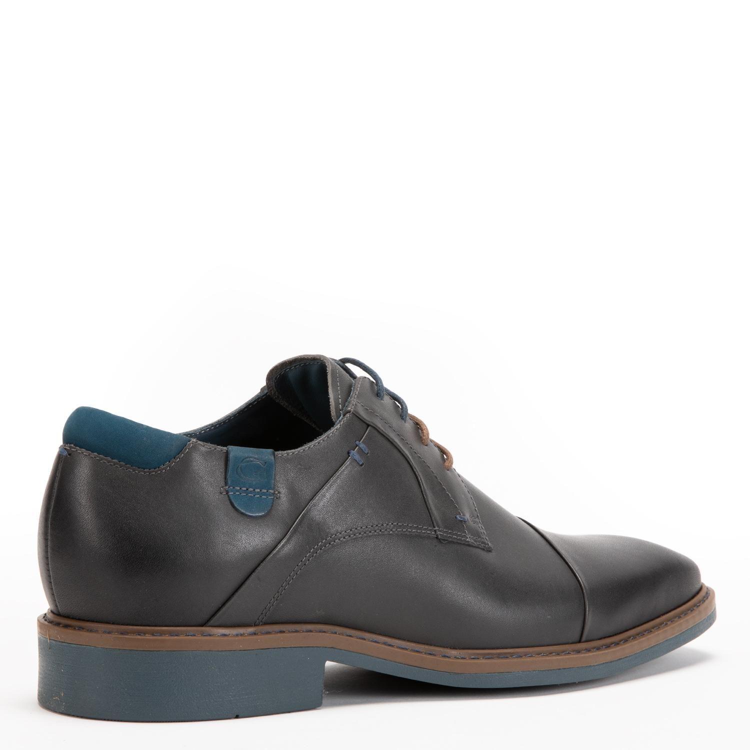 Zapato de cuero hombre Guante grafito Toronto-4