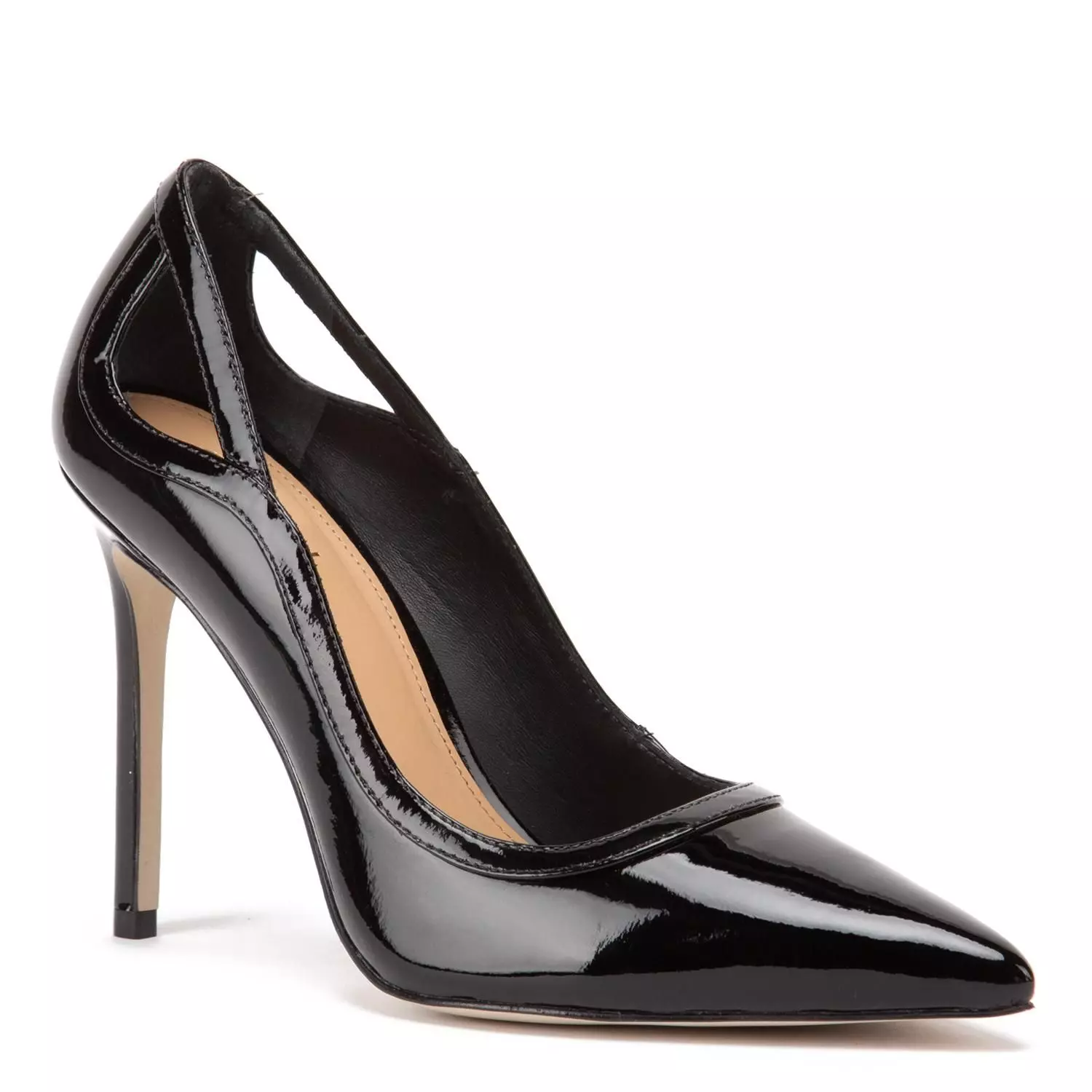 Zapato de cuero mujer Gacel negro Vega 0660647-2
