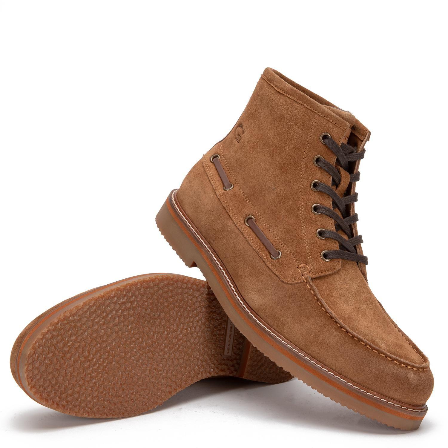 Botin de cuero hombre Guante tostado Rione-2