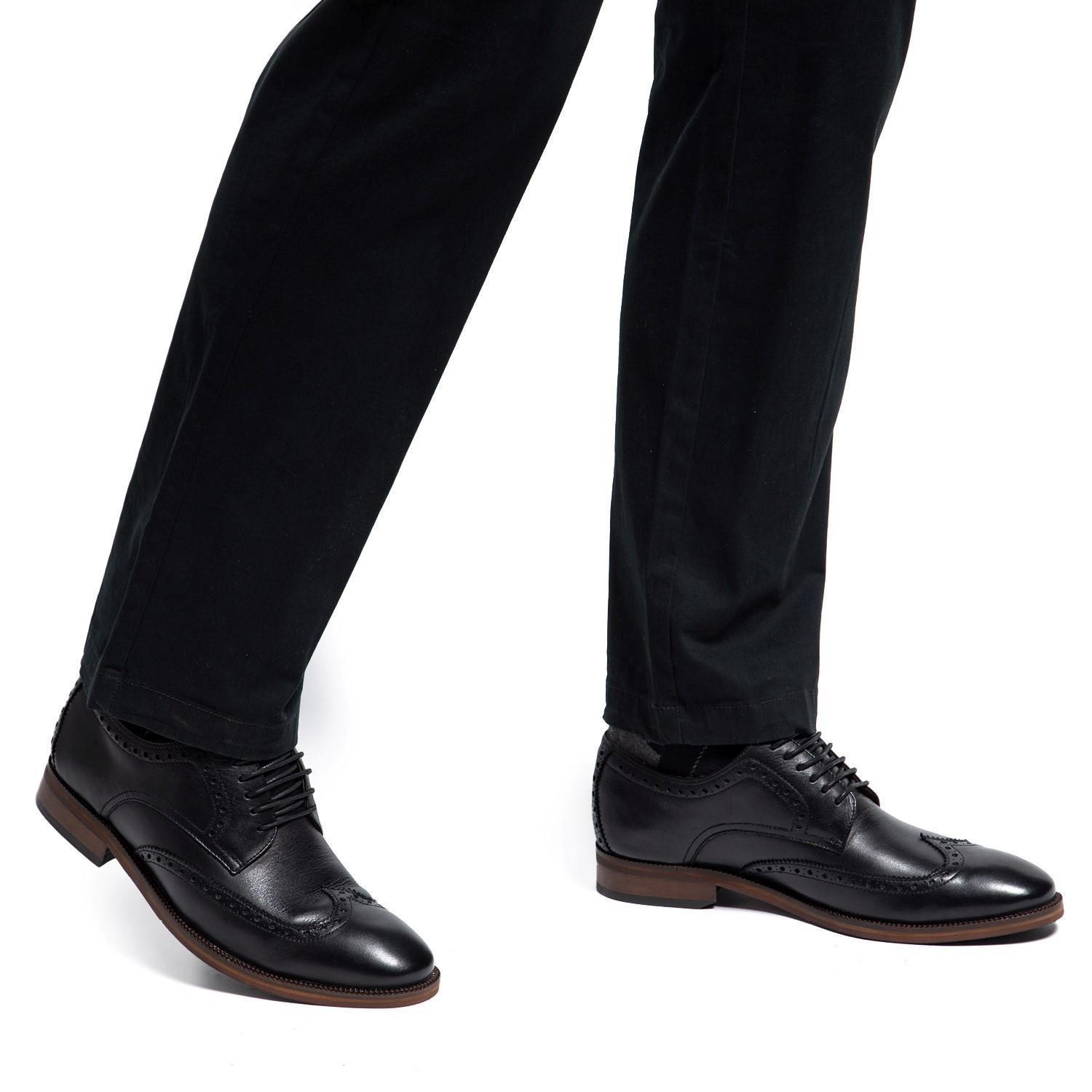 Zapato de cuero hombre Guante Negro Granada 0035300-1