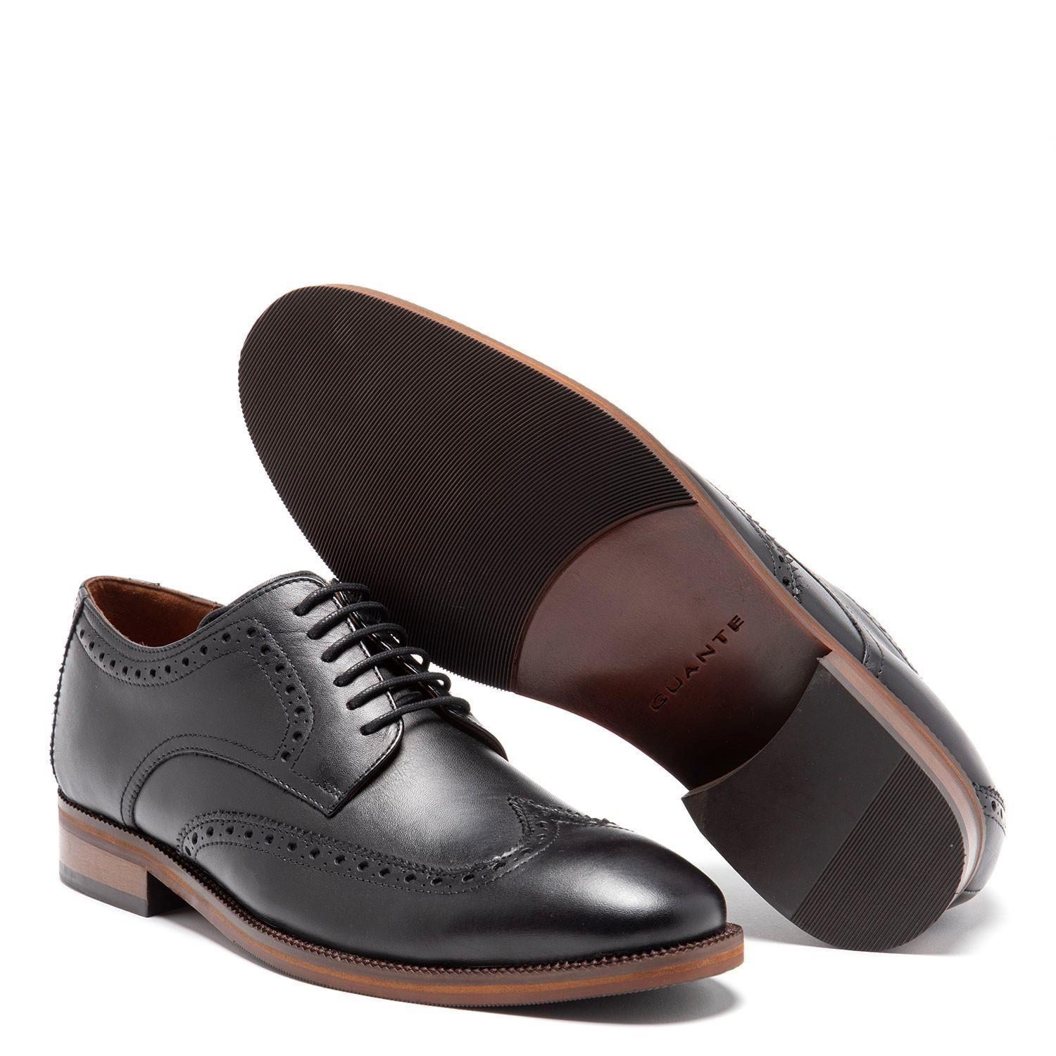 Zapato de cuero hombre Guante Negro Granada 0035300-3
