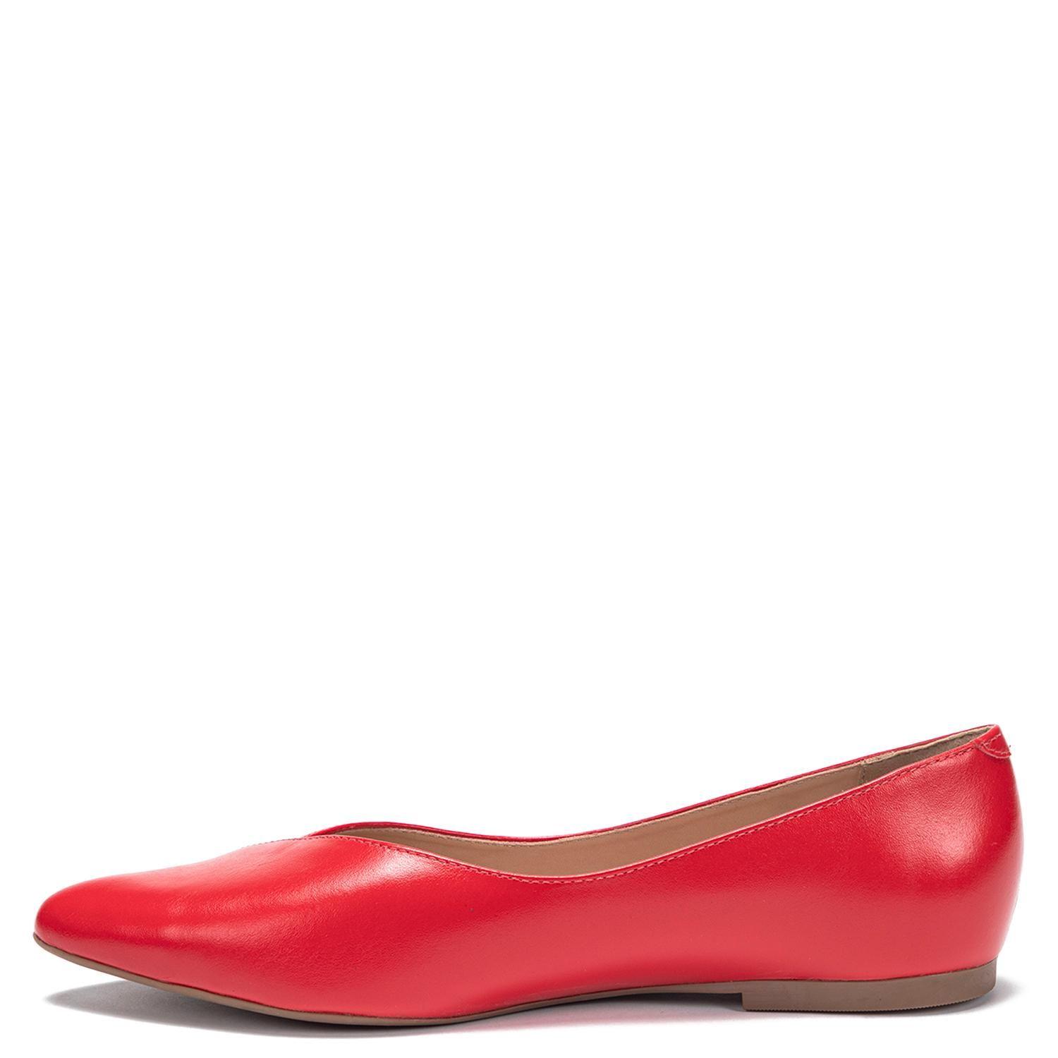 Ballerina de cuero mujer Gacel rojo Kim 0661265-2