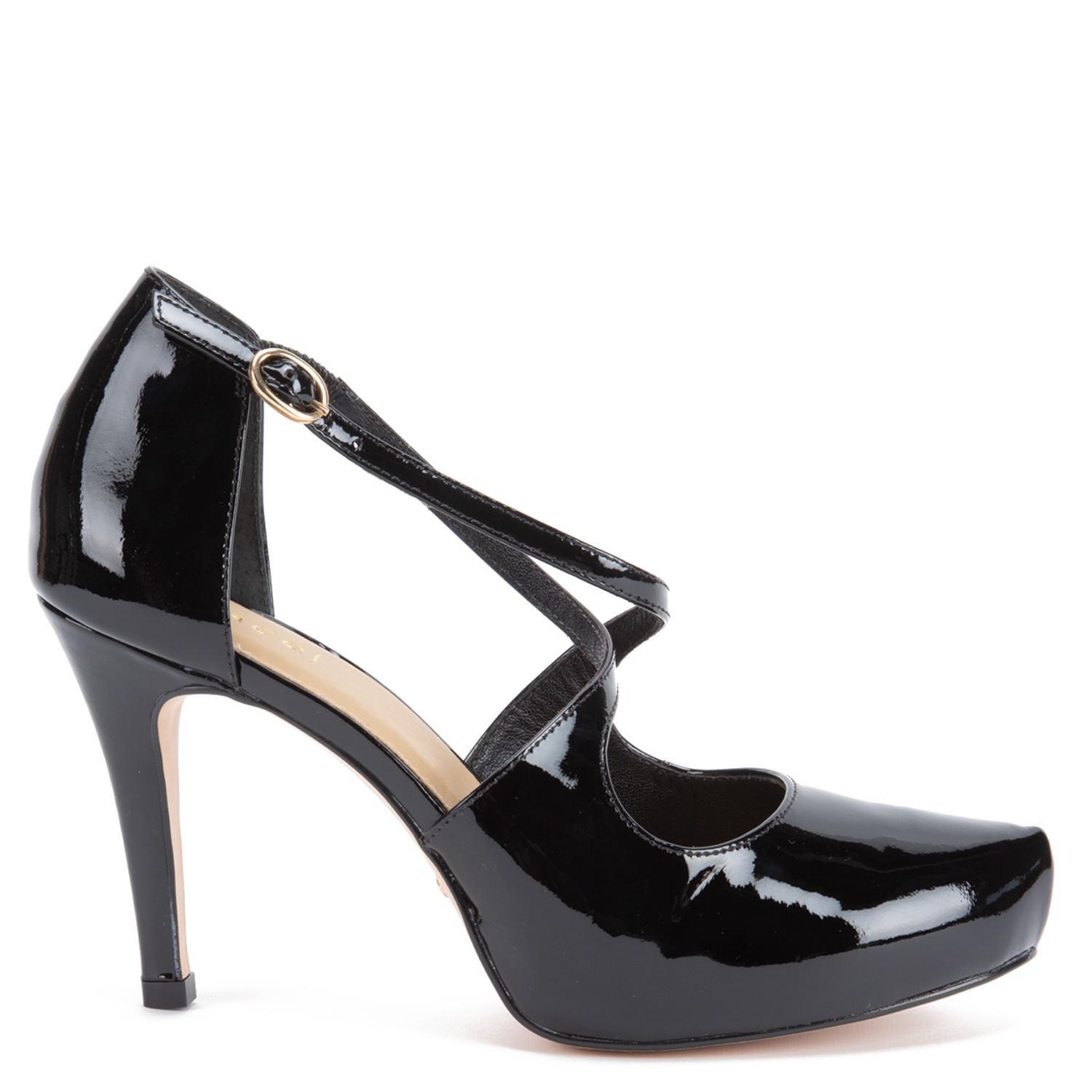 Zapato de cuero mujer Gacel Negro Olga 0660546-0