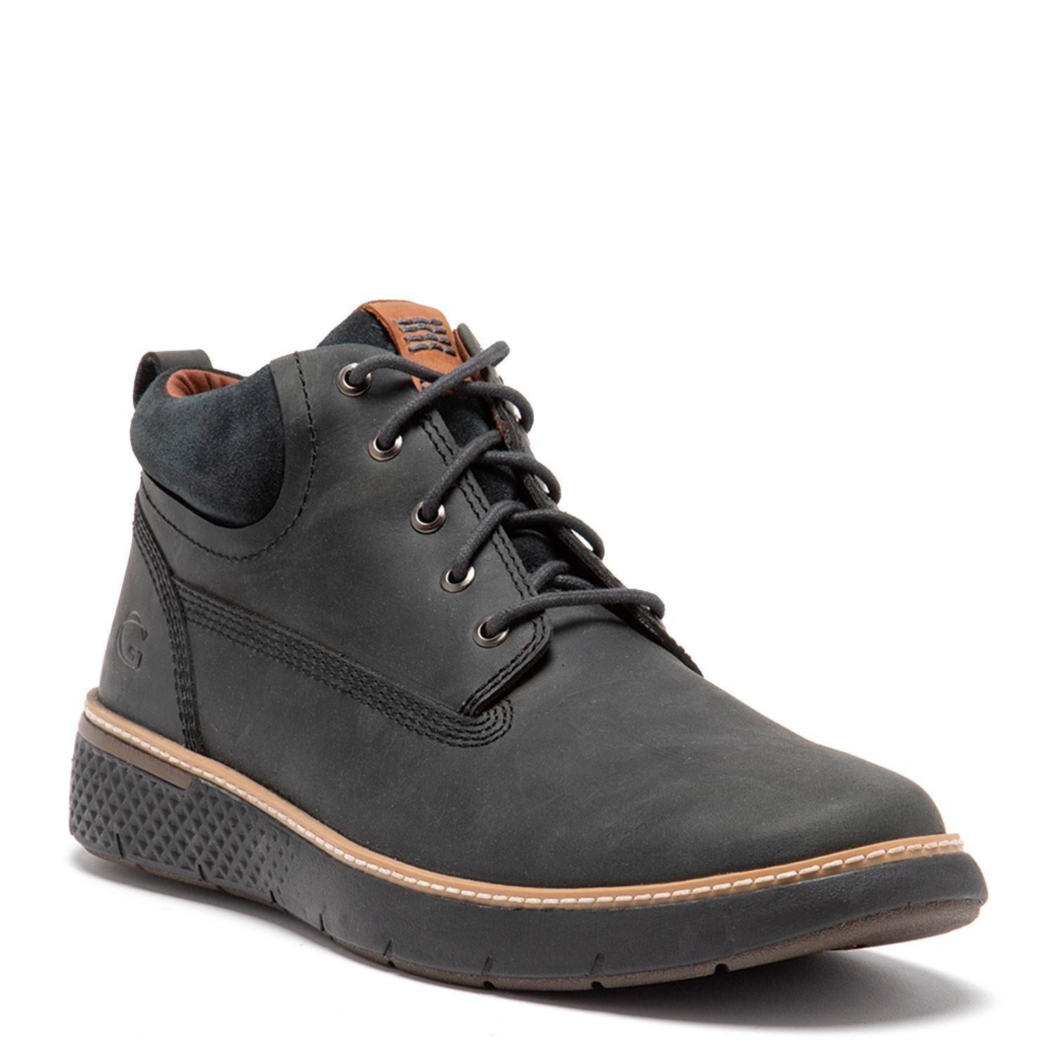 Botin de cuero hombre Guante Negro Colorado-2