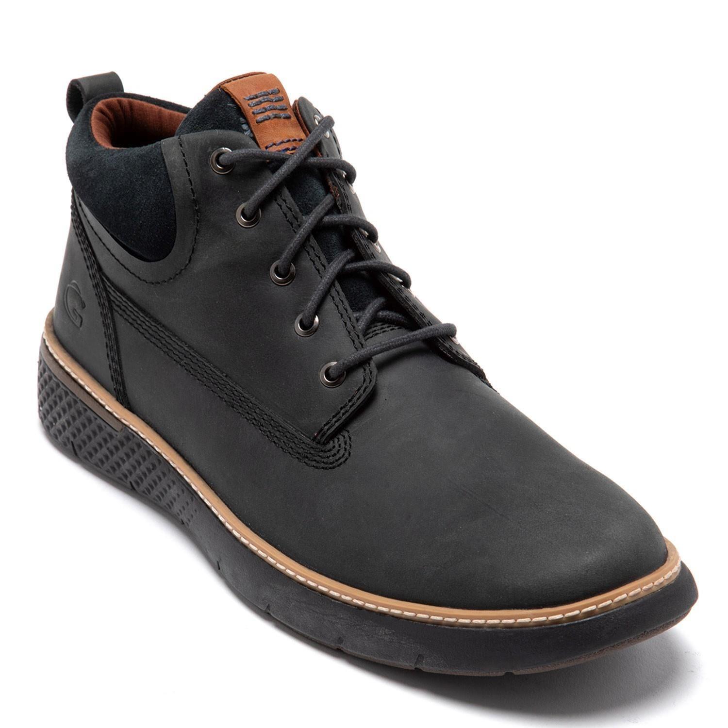 Botin de cuero hombre Guante Negro Colorado-5
