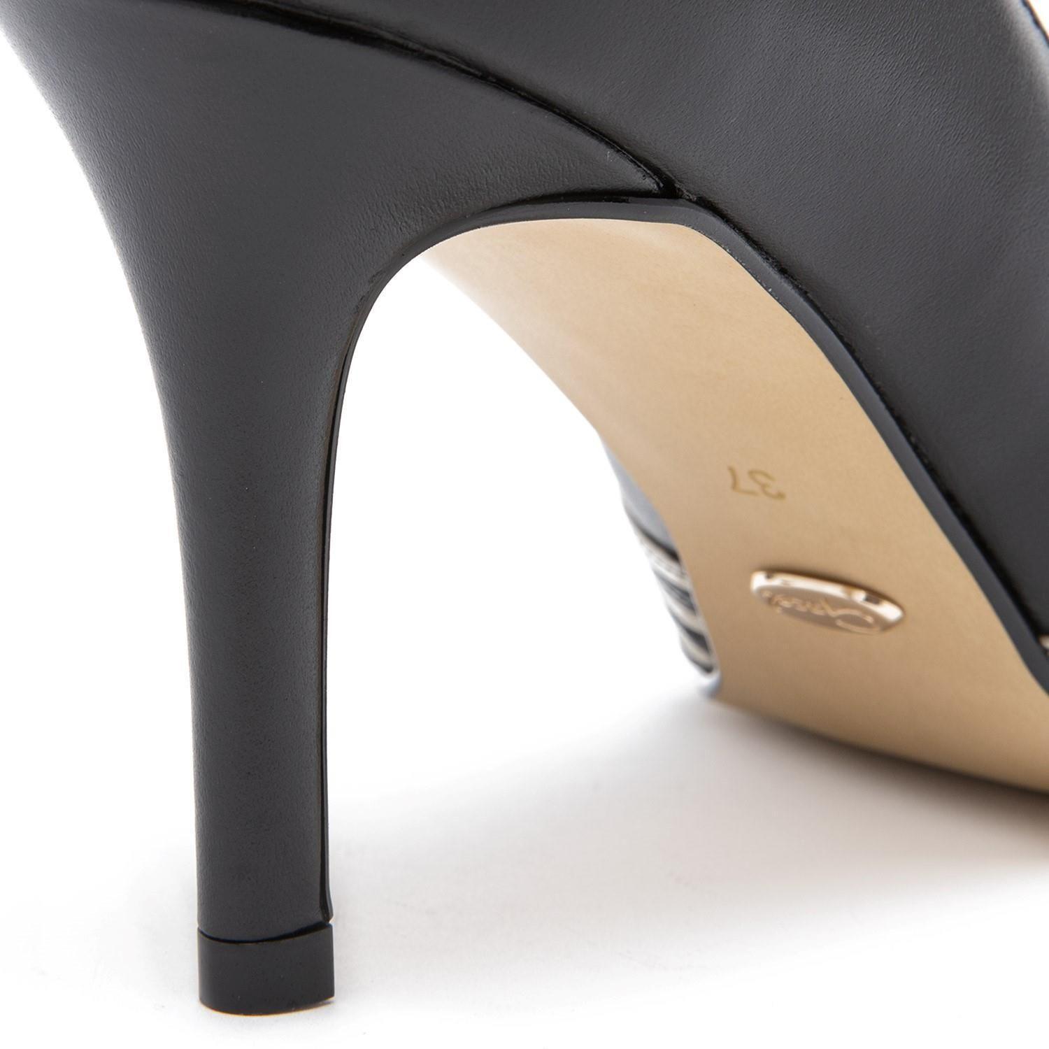 Zapato de cuero mujer Gacel Negro Monica 0659317-3
