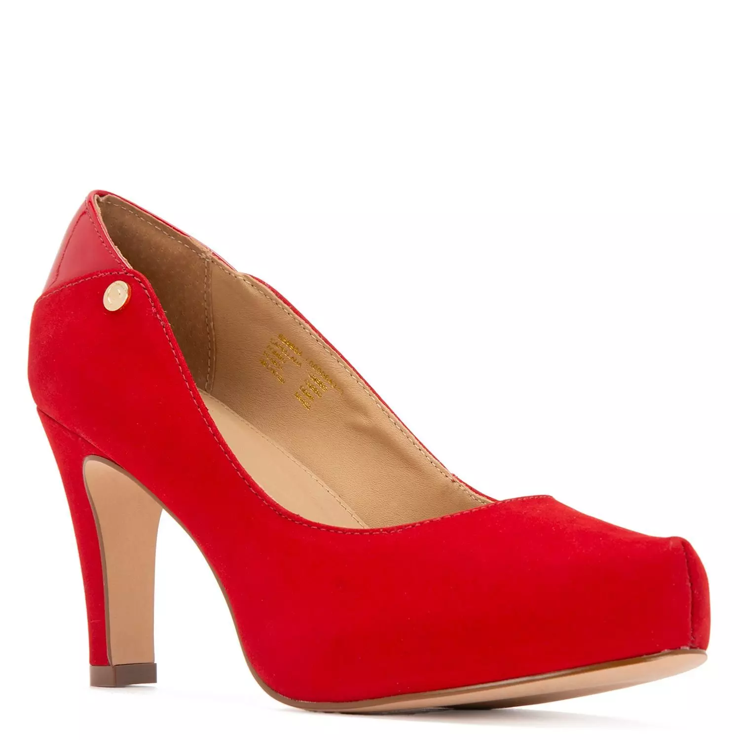 Zapato de cuero mujer Gacel rojo Katerina 0659953-2