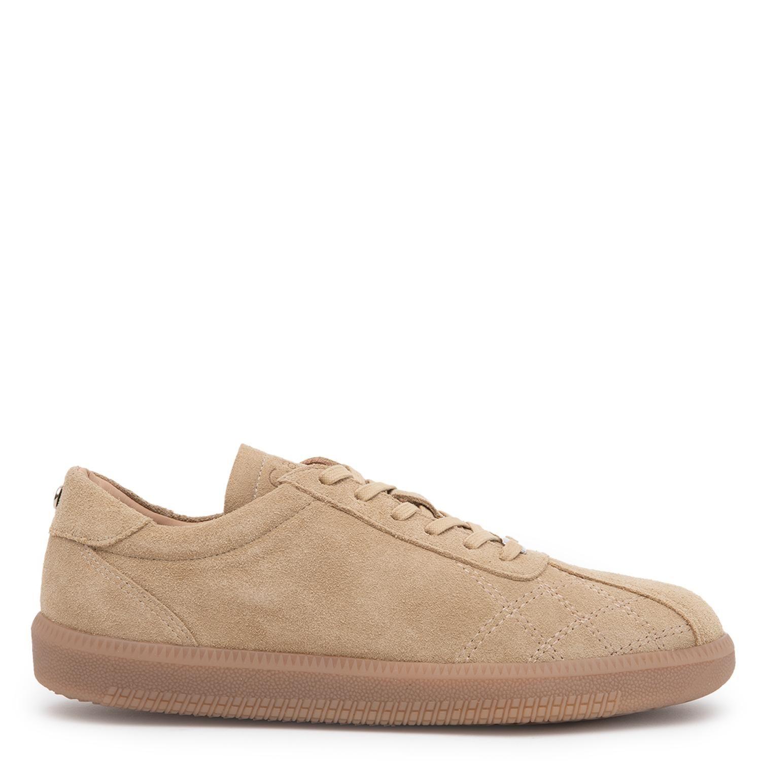 Zapatilla de cuero mujer Gacel beige Dafne-0