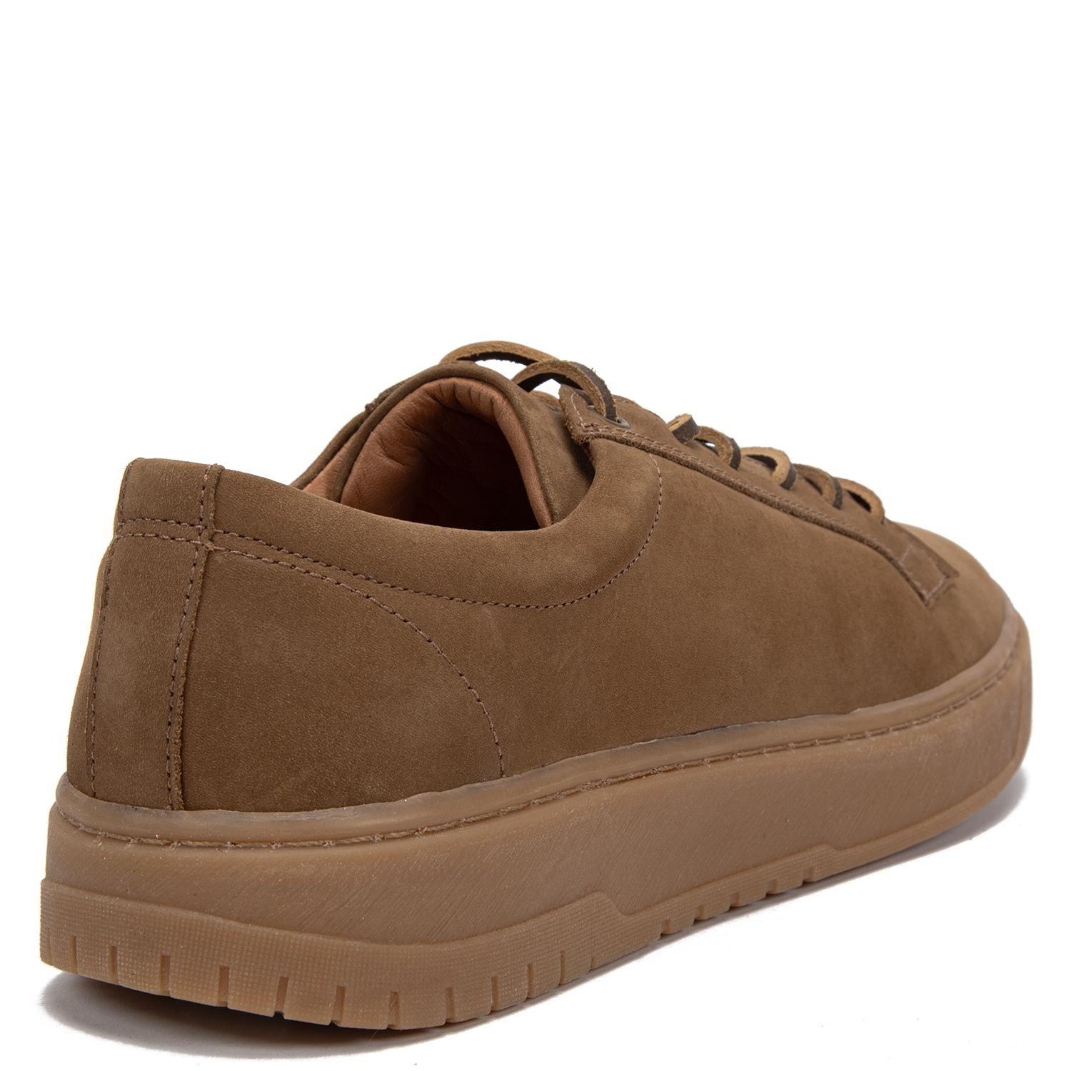 Zapatilla de cuero hombre Guante camel Hong Kong 0036532-4