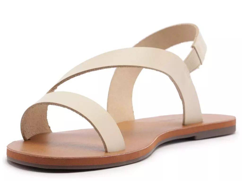 Sandalia de cuero mujer Anacapri blanco Alba C3001403040007-3