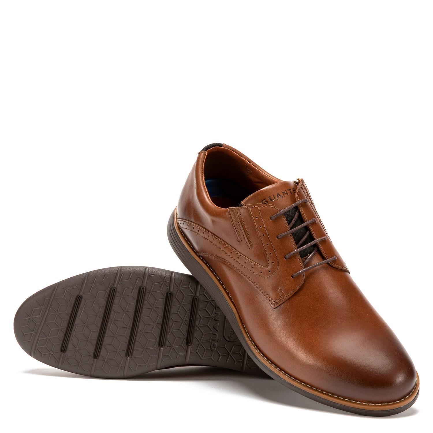 Zapato de cuero hombre Guante tostado Cambridge-3
