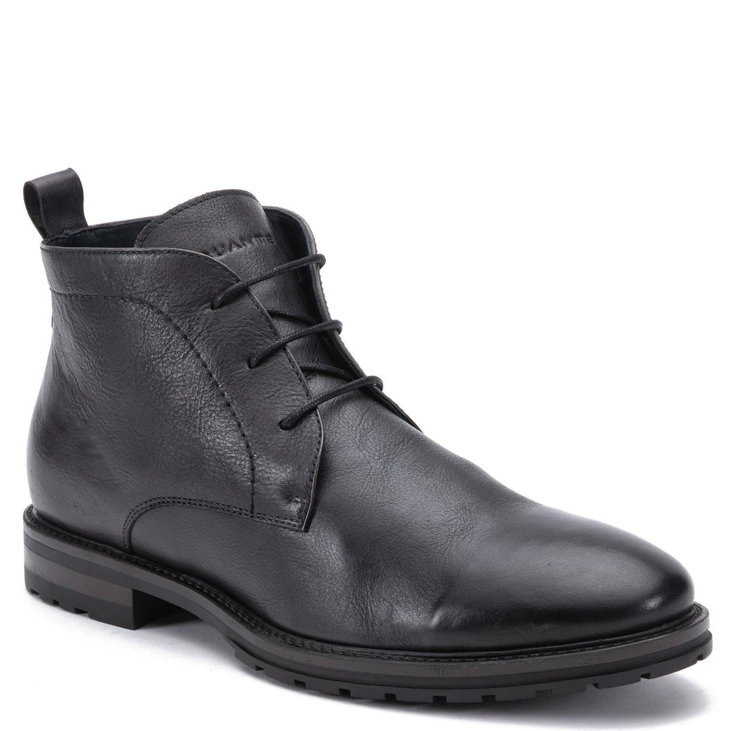 Botin de cuero hombre Guante grafito Soller-2