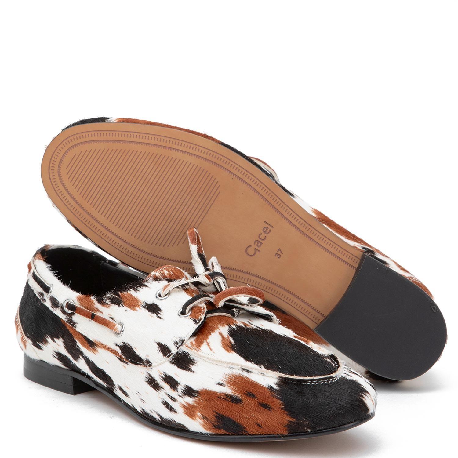 Mocasin de cuero mujer Gacel multicolor Quinn 0660975-3