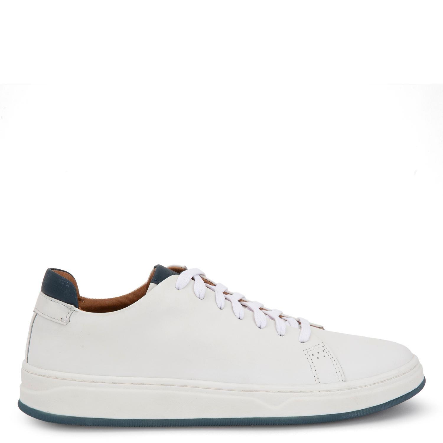Zapatilla de cuero hombre Guante blanco Hamilton-0