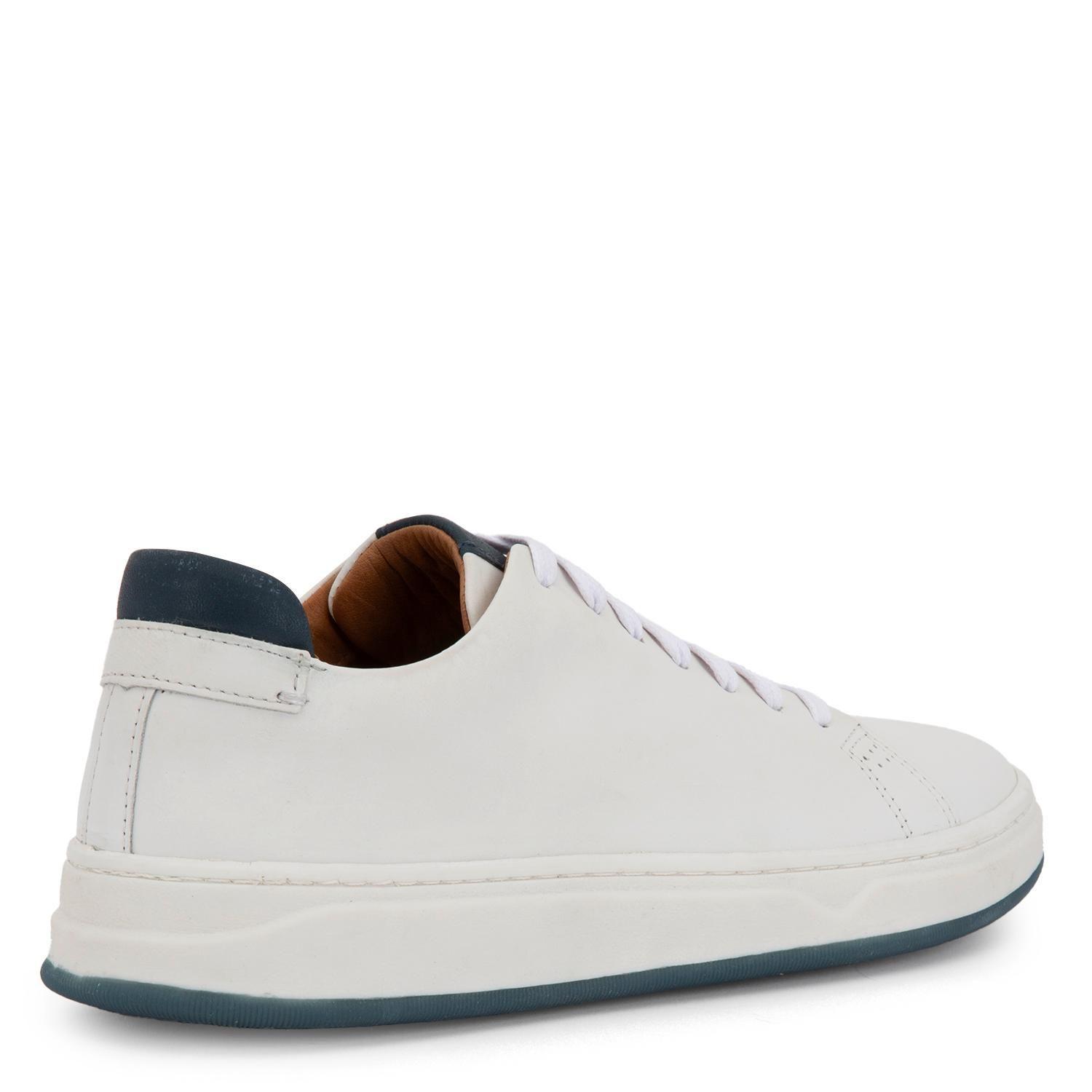 Zapatilla de cuero hombre Guante blanco Hamilton-3