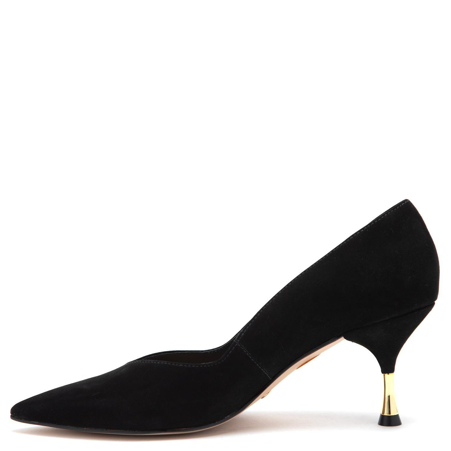 Zapato de cuero mujer Gacel negro Nairobi-2