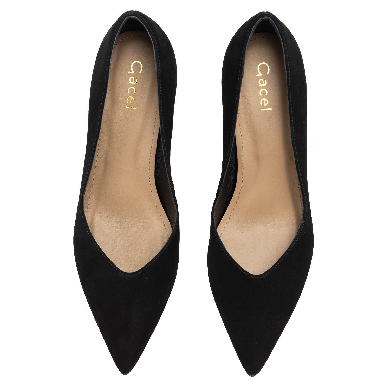 Zapato de cuero mujer Gacel negro Nairobi-3
