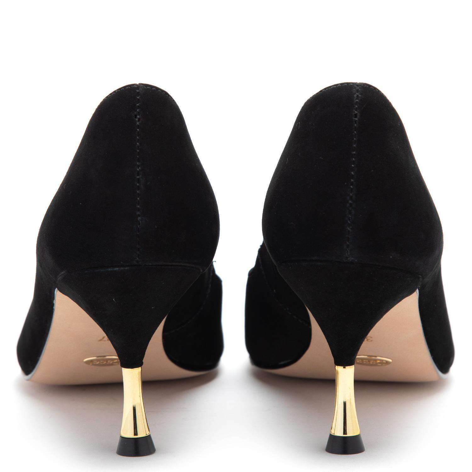 Zapato de cuero mujer Gacel negro Nairobi-4