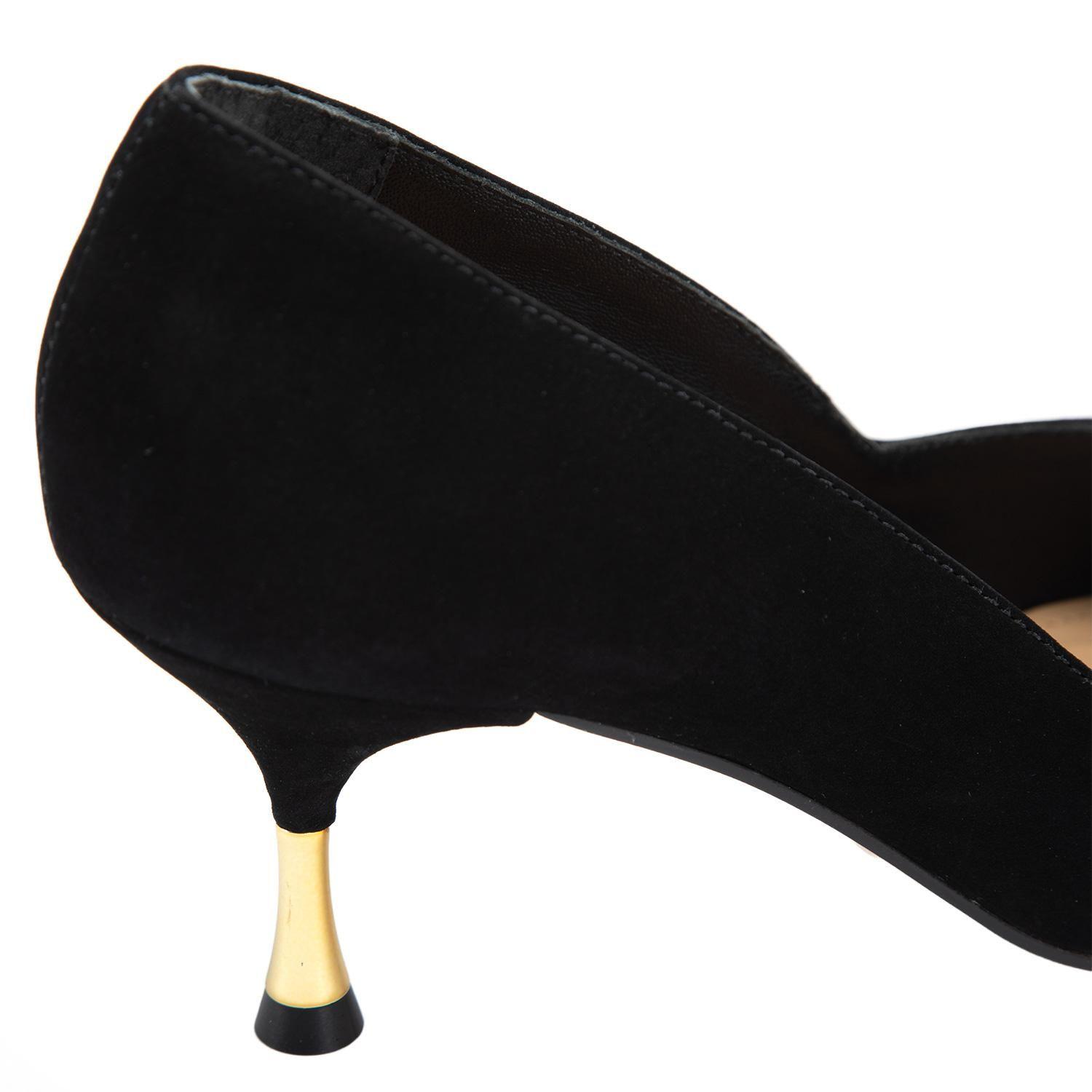 Zapato de cuero mujer Gacel negro Nairobi-6