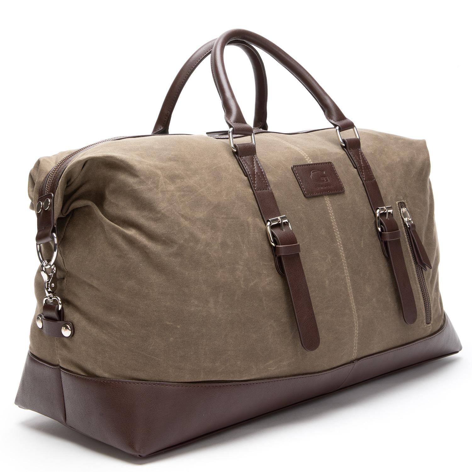Bolso hombre Guante olivo de viaje-3