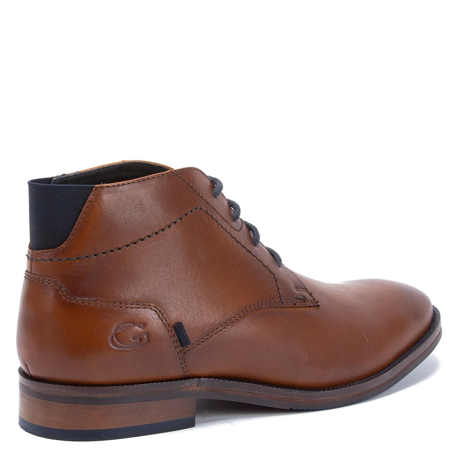 Botin de cuero hombre Guante Dark Camel Granada-4