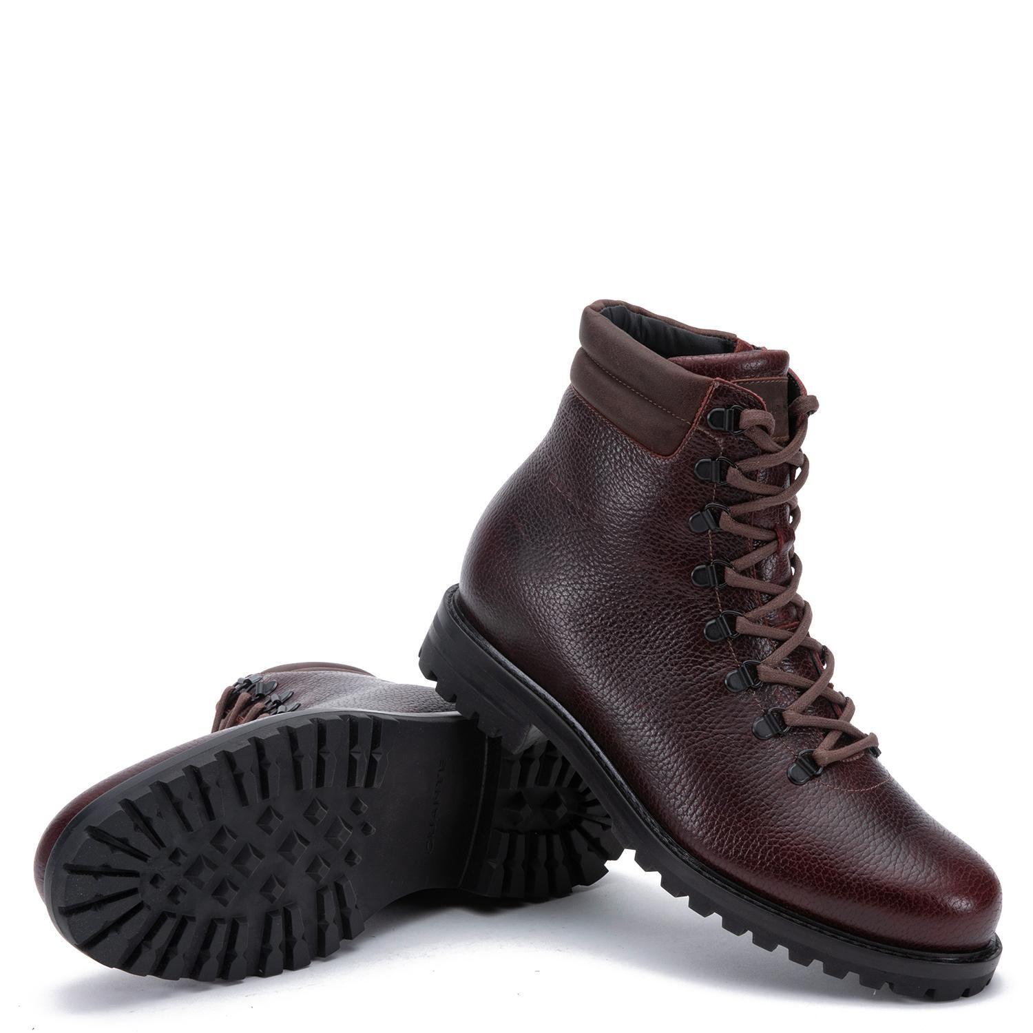 Botin de cuero hombre Guante maldo Estocolmo-3