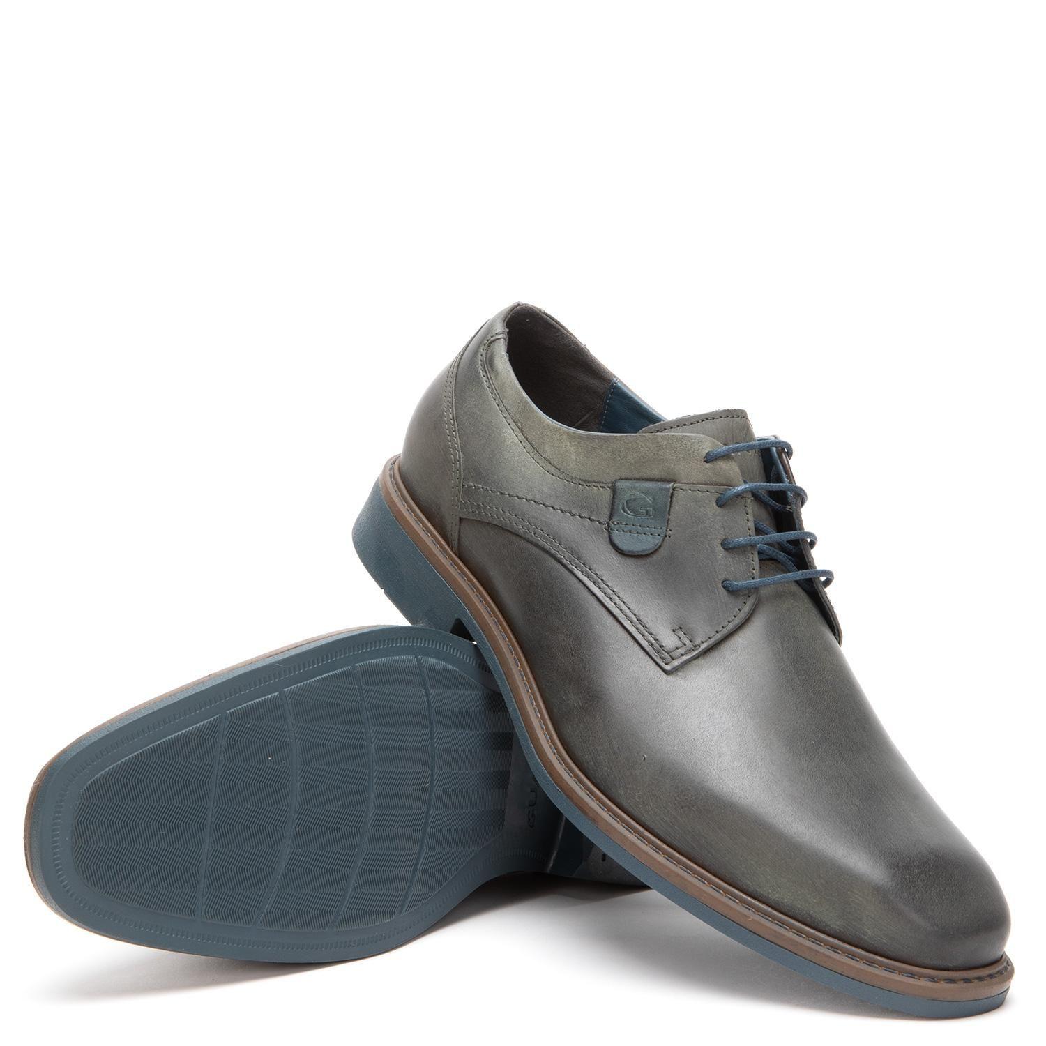 Zapato de cuero hombre Guante grafito Toronto-3