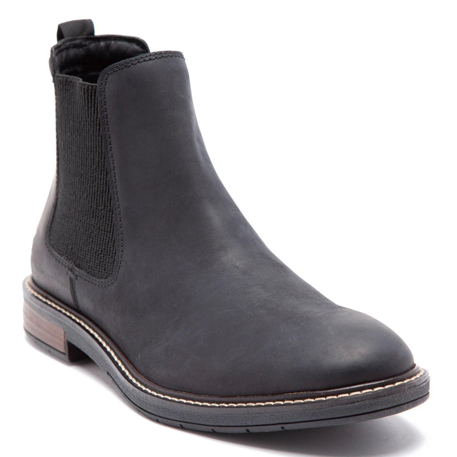 Botin de cuero hombre Guante negro Casper-2