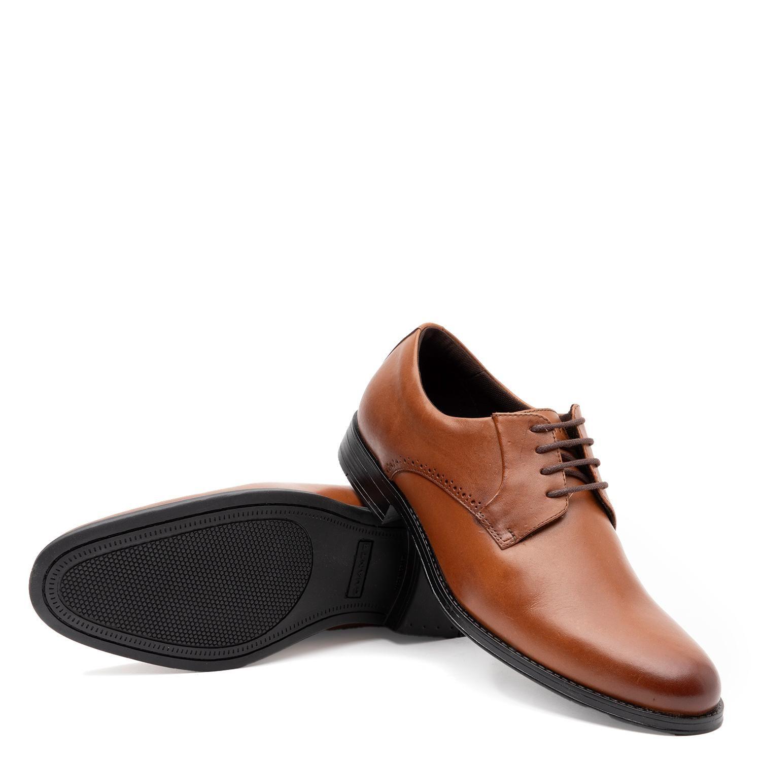 Zapato de cuero hombre Guante whisky Zurique 0035481-3