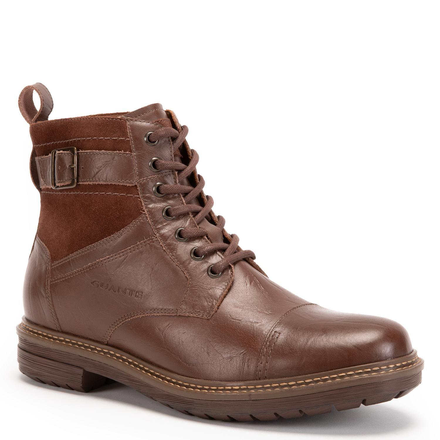 Botin de cuero hombre Guante marron Nebraska-2