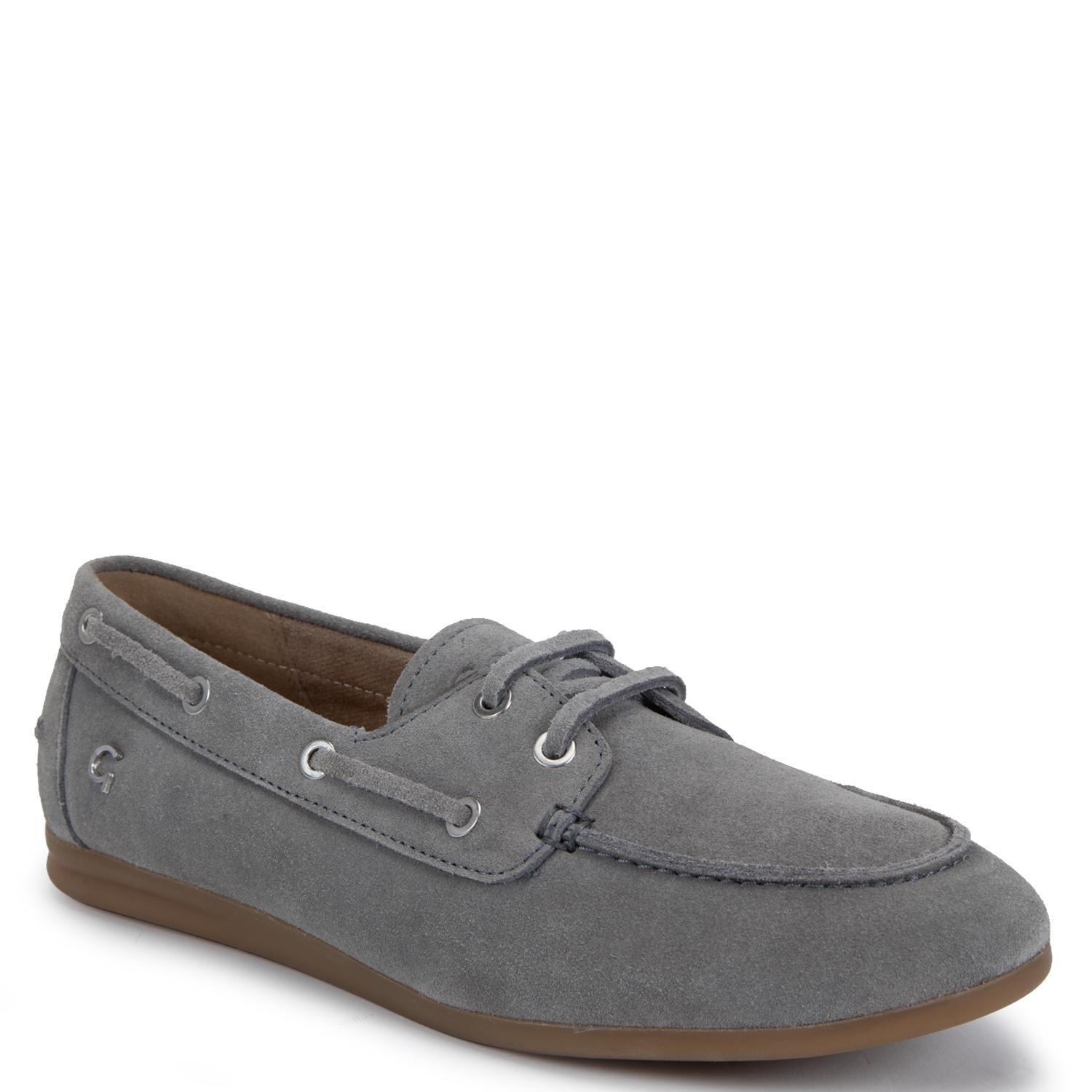 Mocasin de cuero mujer Gacel gris Maxi 0661511-2