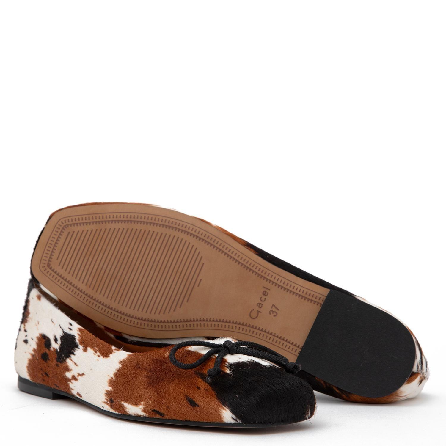 Ballerina de cuero mujer Gacel multicolor Marygold-3