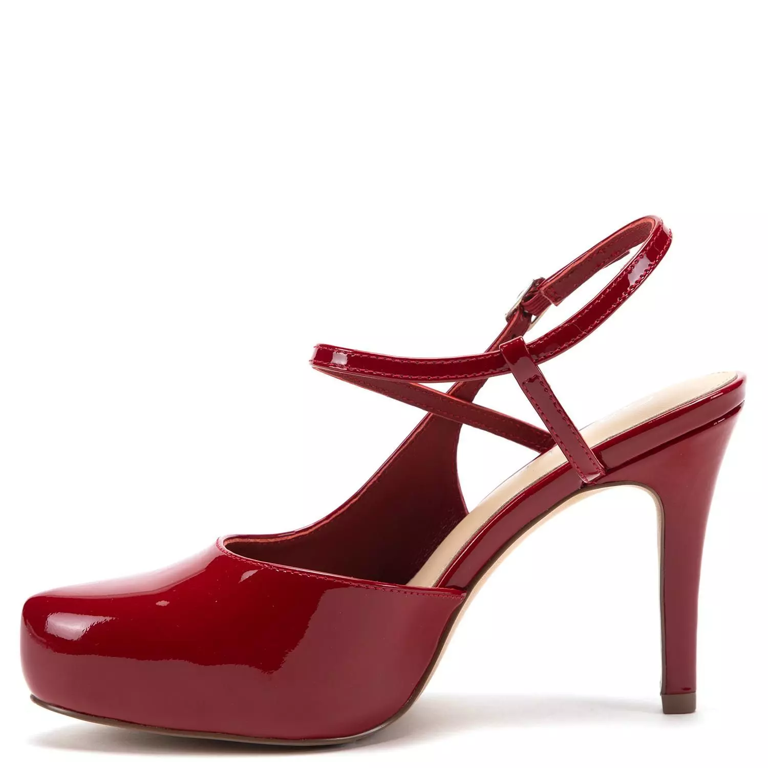 Zapato de cuero mujer Gacel rojo Olga 0661361-2