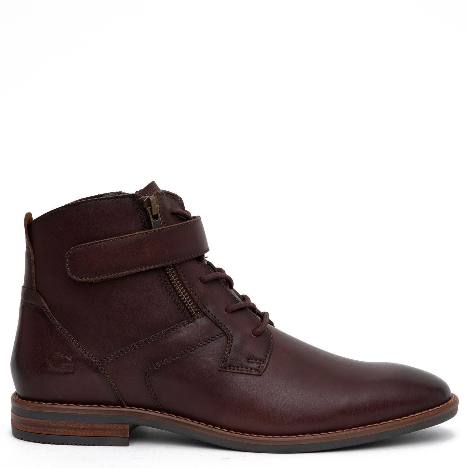 Botin de cuero hombre Guante maldo Biarritz-0