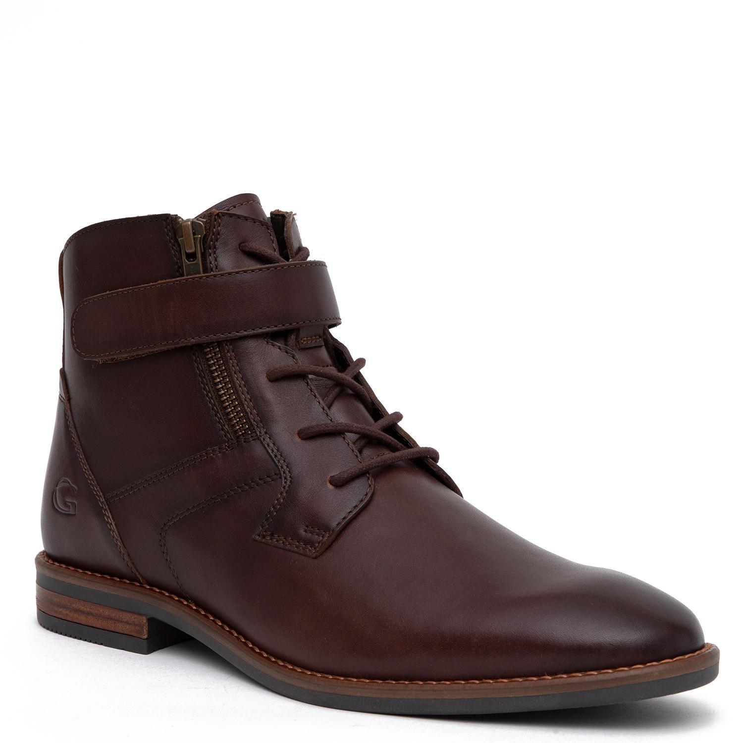 Botin de cuero hombre Guante maldo Biarritz-2