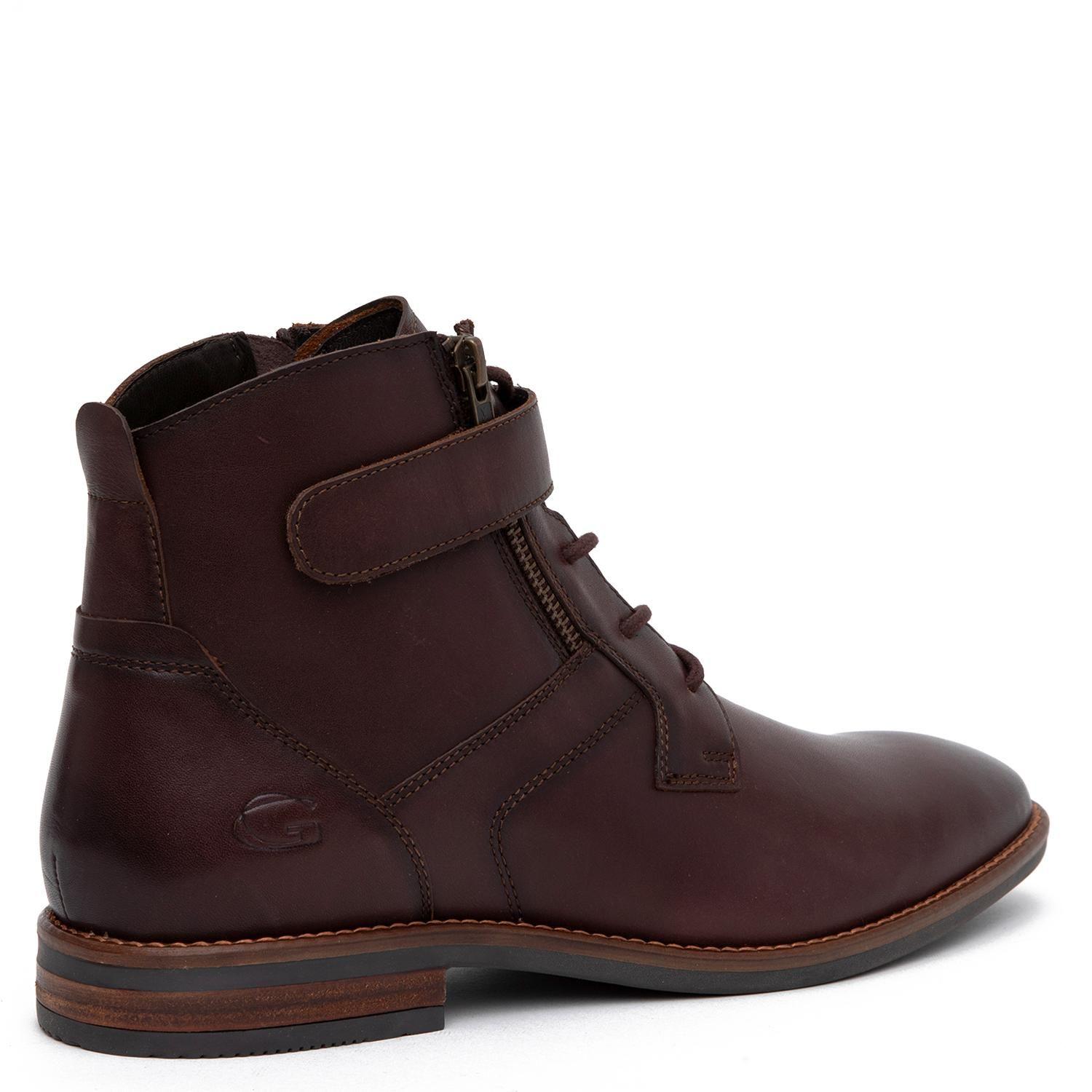 Botin de cuero hombre Guante maldo Biarritz-4