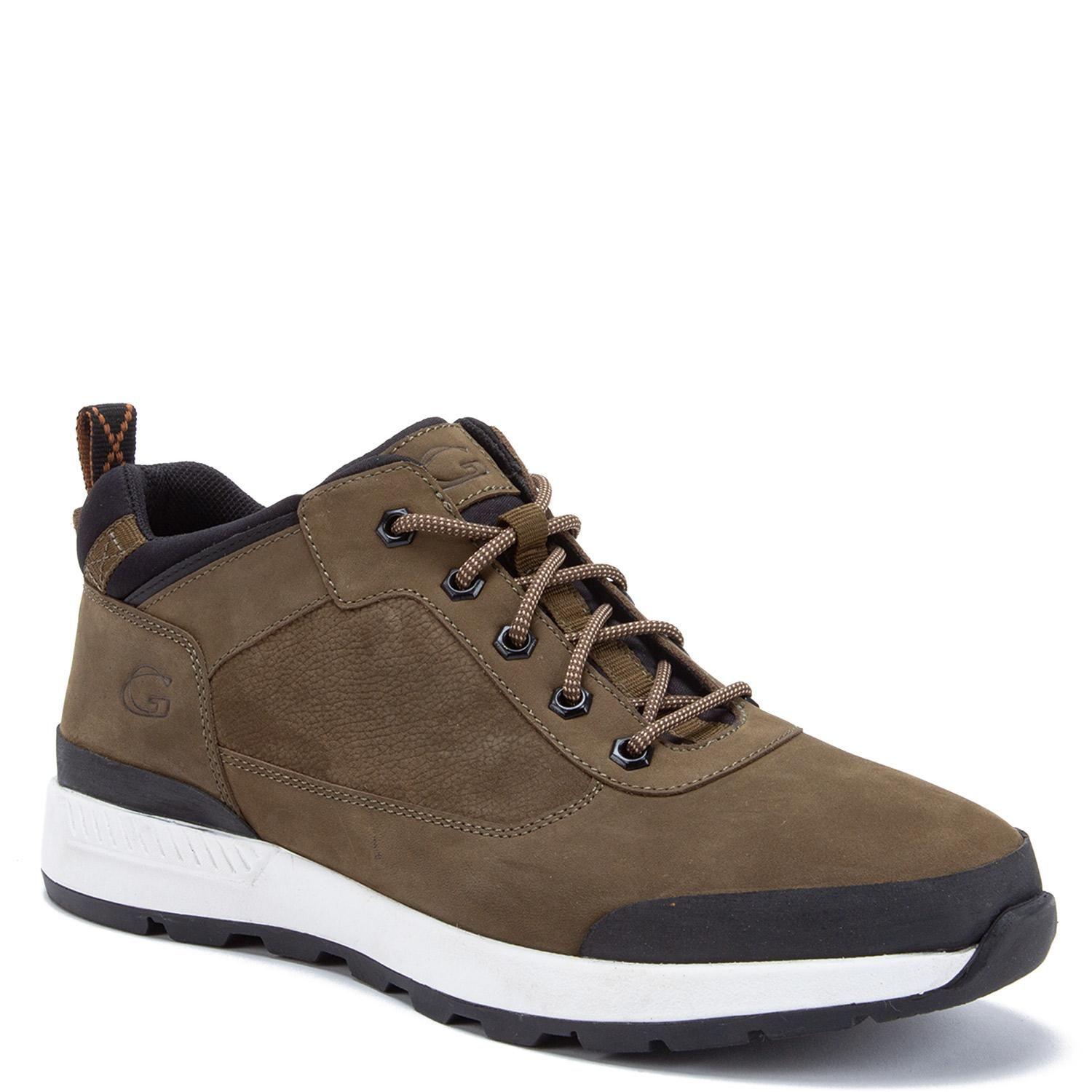 Zapatilla Caña Alta de cuero hombre Guante olivo Maine-2