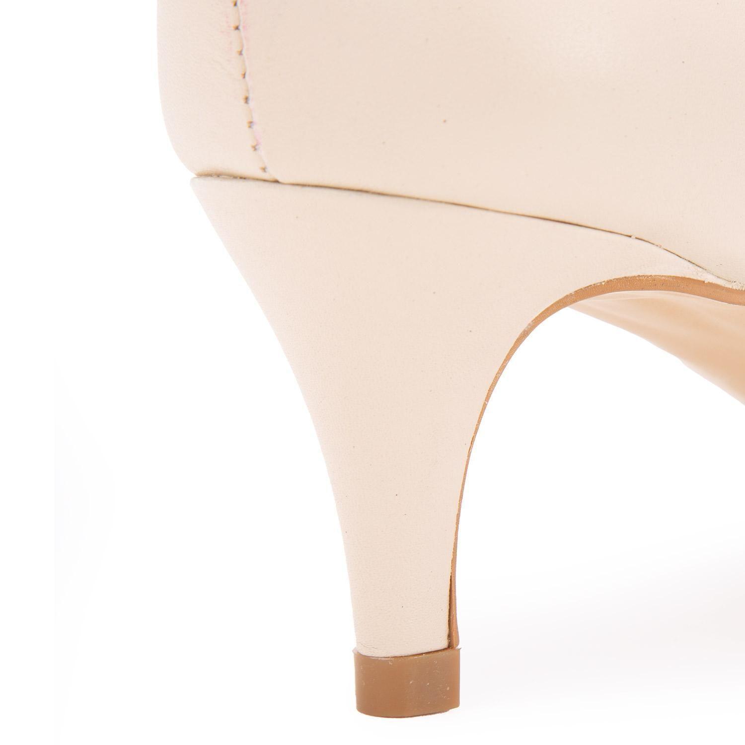 Zapato de cuero mujer Gacel Beige Dan 0660103-2