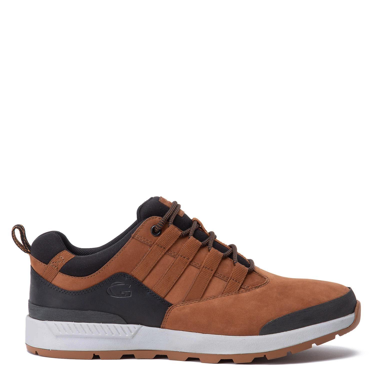 Zapatilla de cuero hombre Guante brandy Maine-0