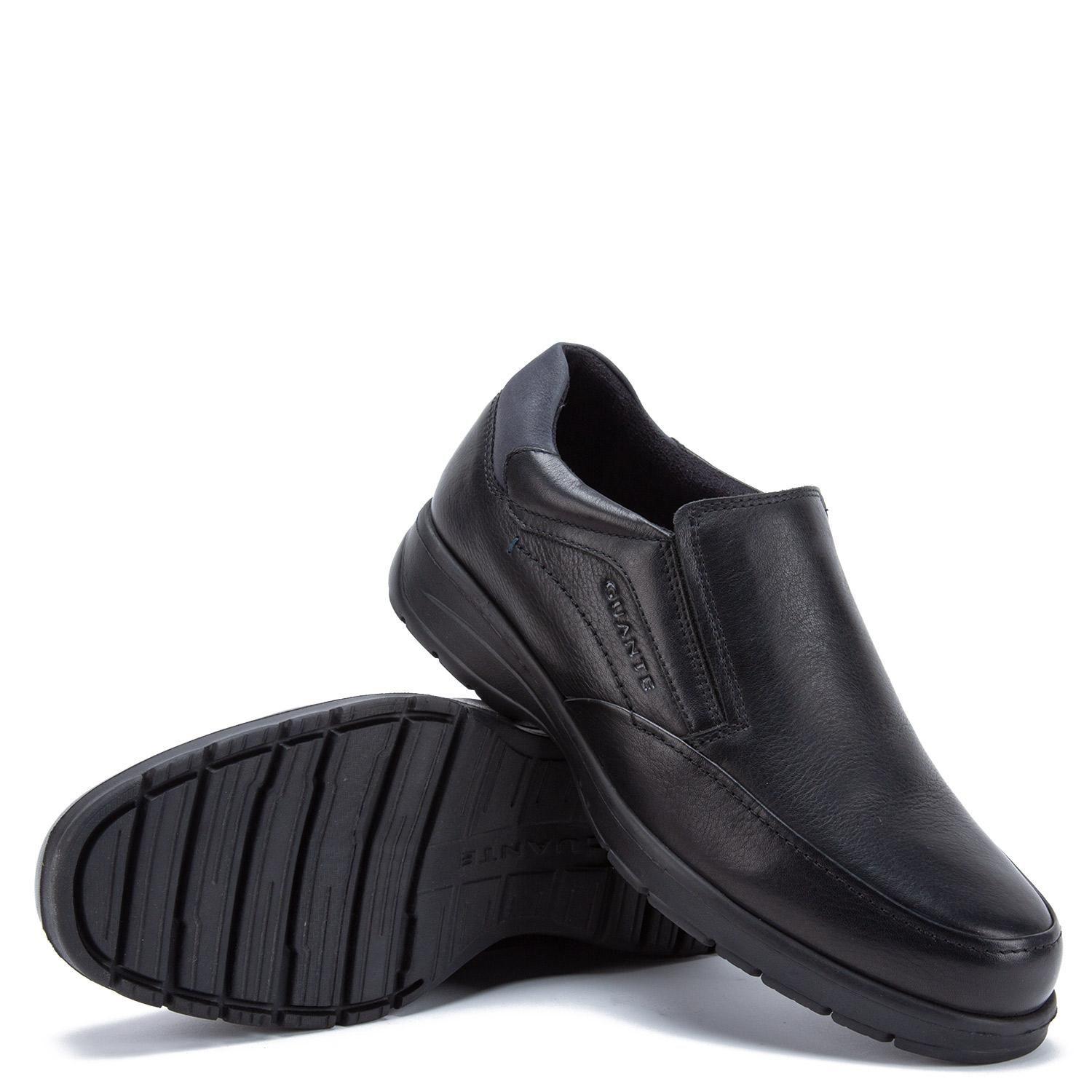 Zapato de cuero hombre Guante Negro Dallas 0035891-2