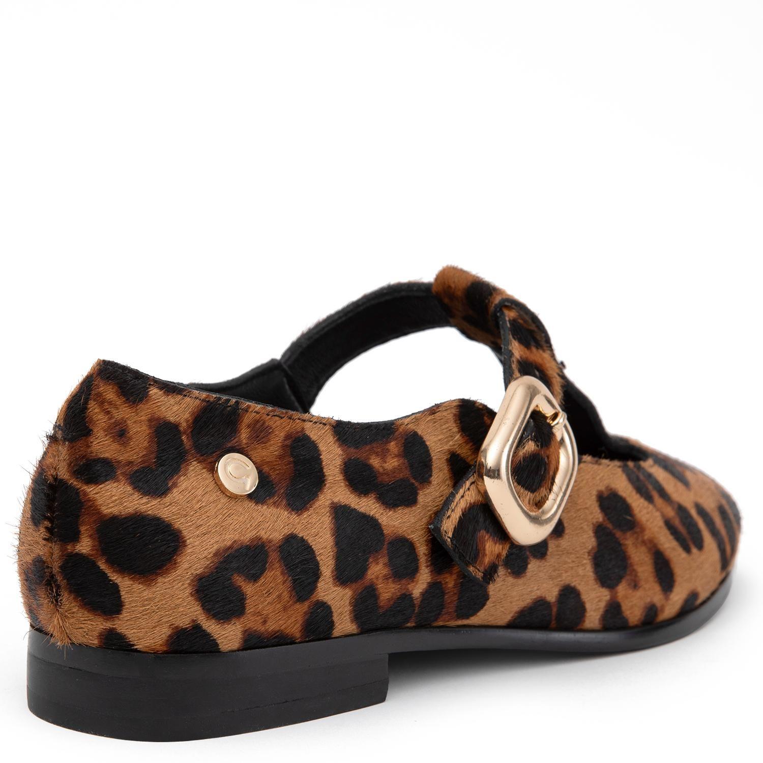 Zapato de cuero mujer Gacel leopardo Bali 0660709-4