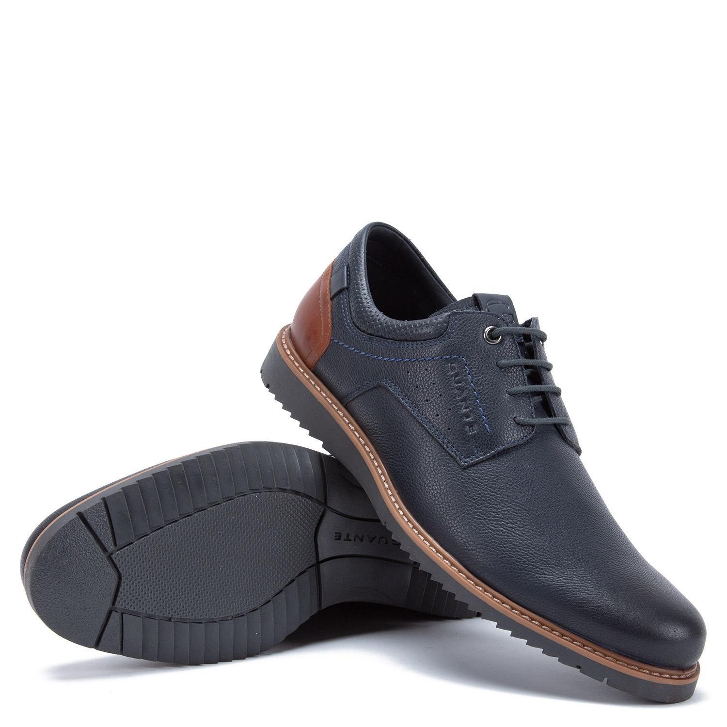 Zapato de cuero hombre Guante marino Nantes-3