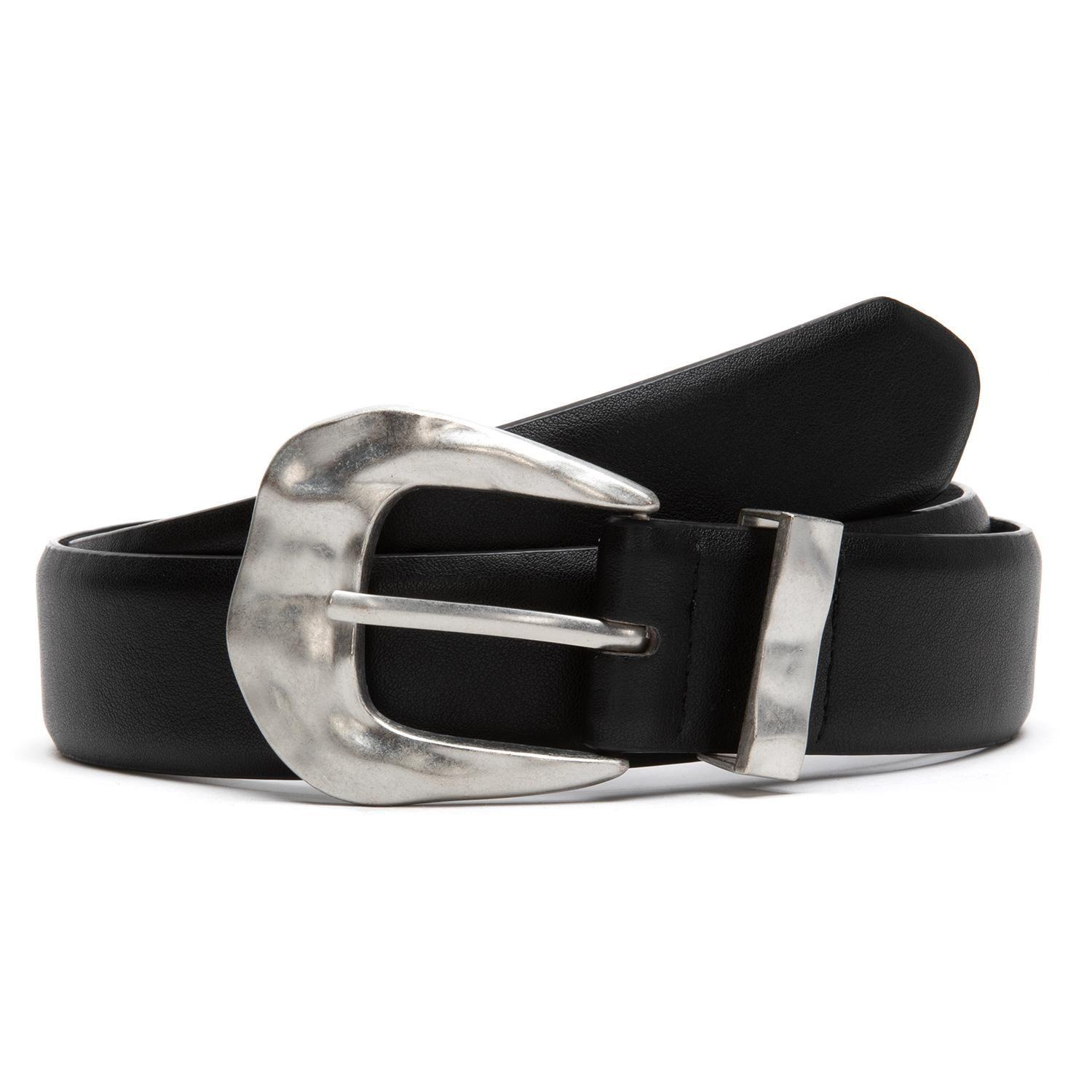 Cinturon mujer Gacel negro ancho 30mm-0