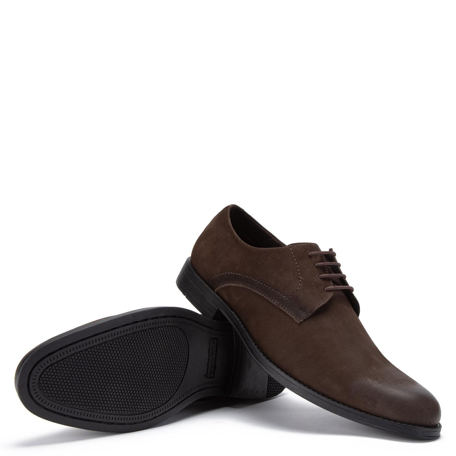 Zapato de cuero hombre Guante tabaco Zurique 0035477-3