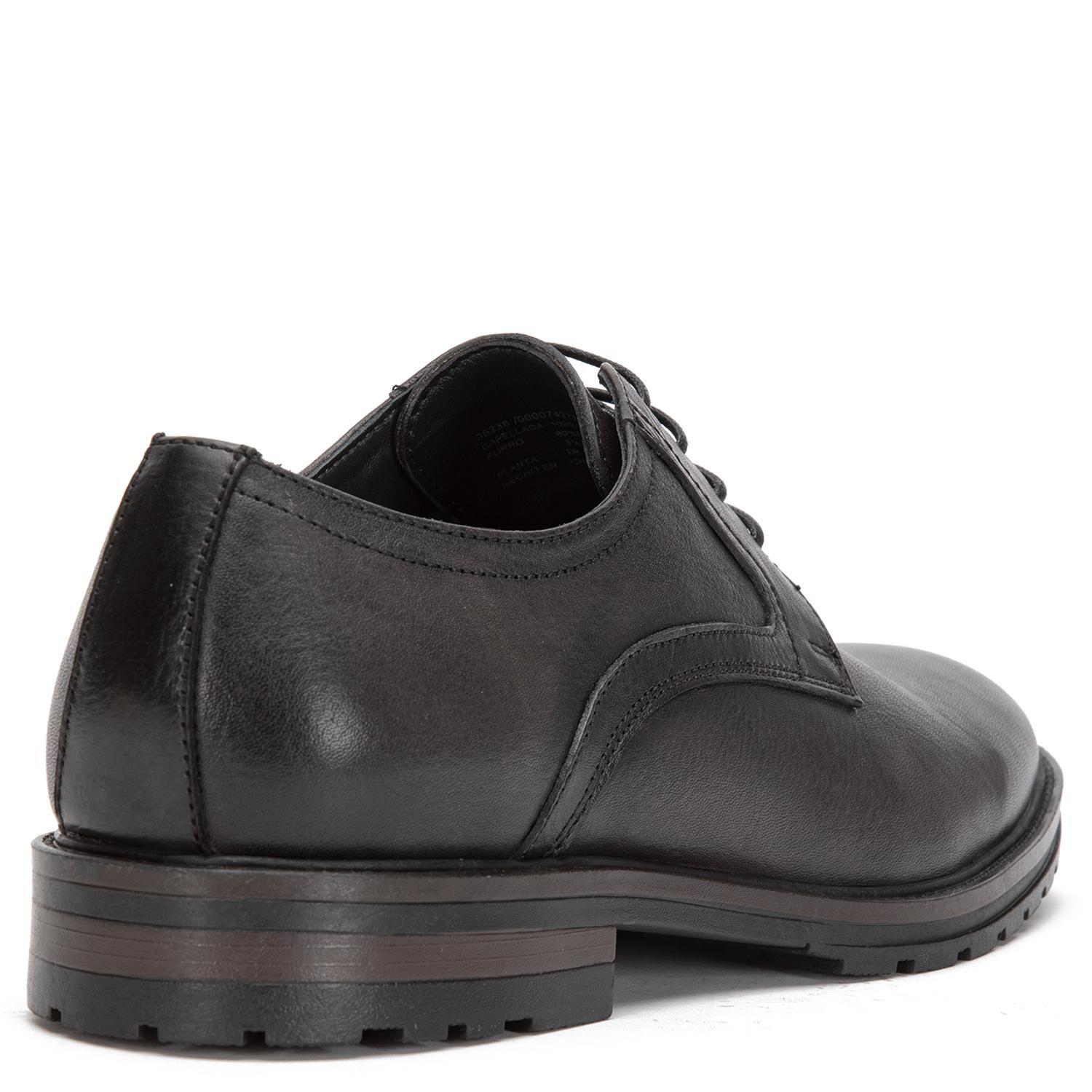 Zapato de cuero hombre Guante grafito Soller-3