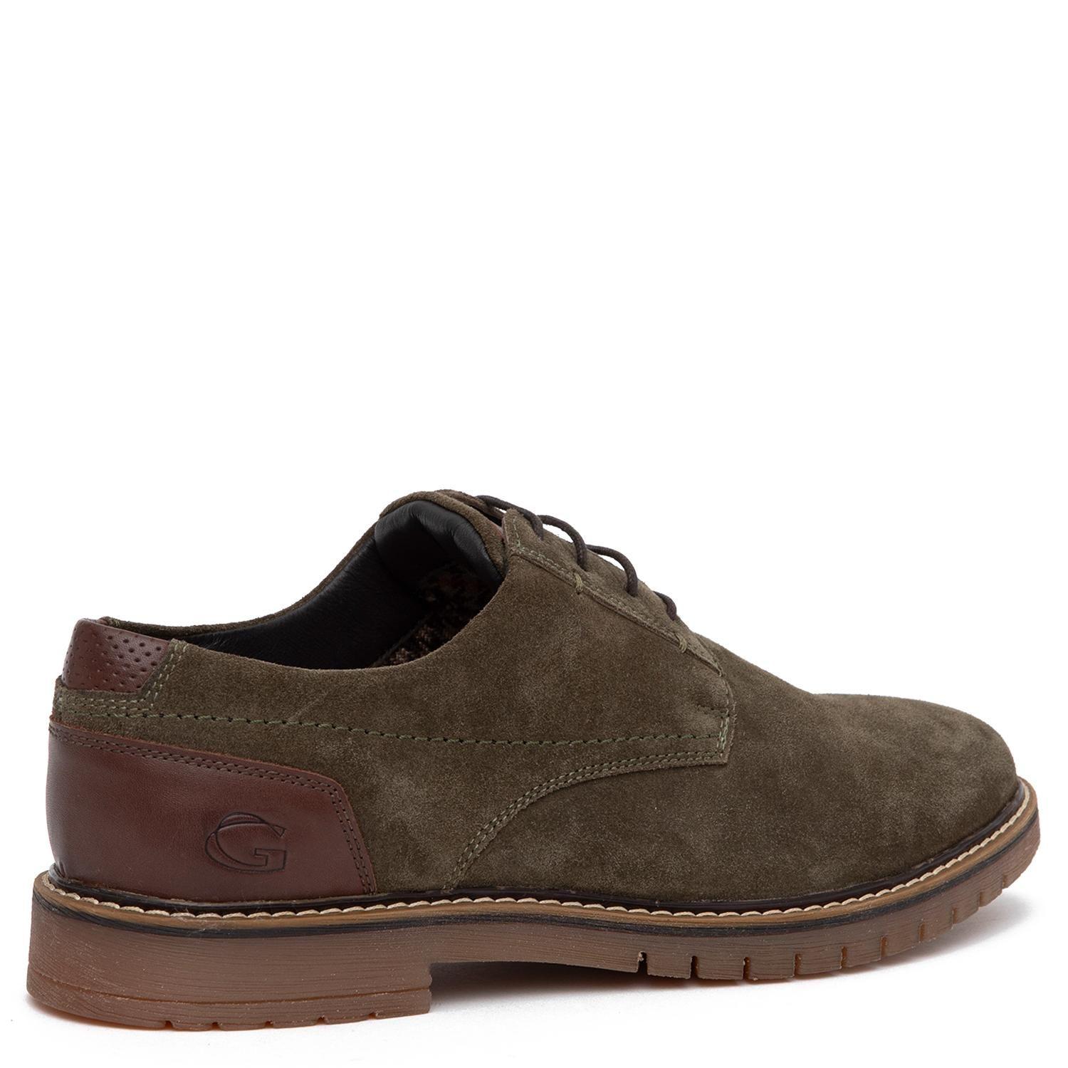 Zapato de cuero hombre Guante olivo Albany 0036104-4