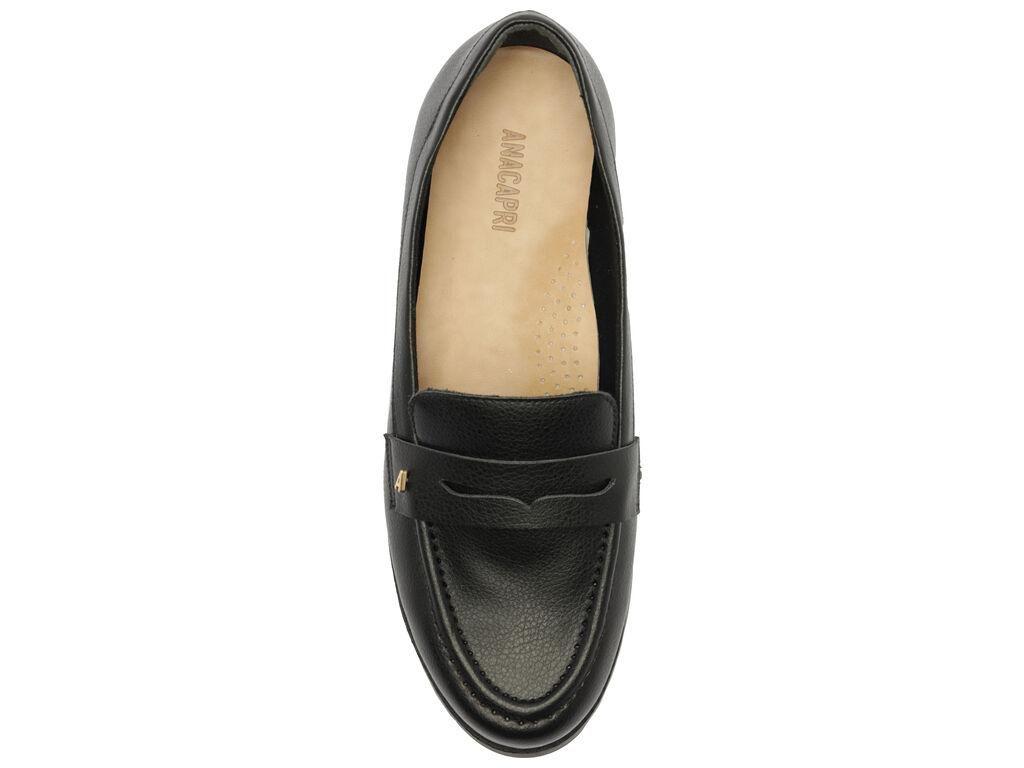 Mocasin mujer Anacapri negro Clara-4